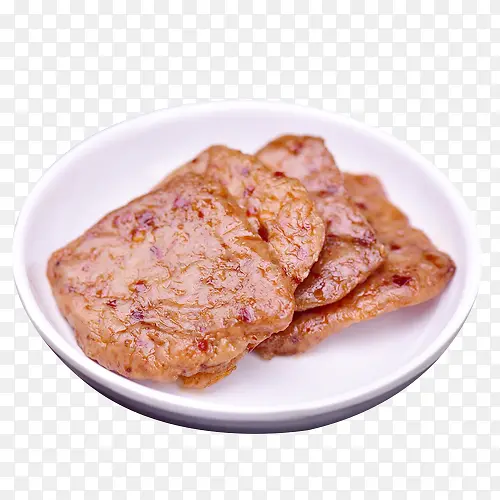 四块手撕素肉