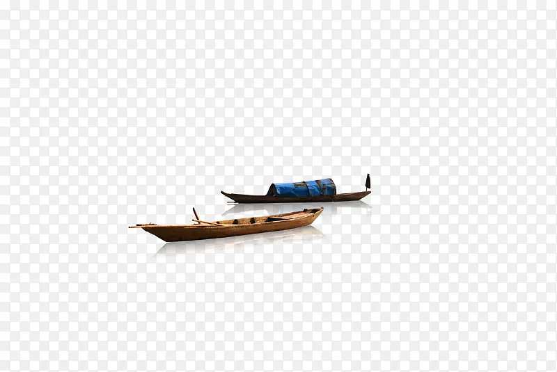 漂浮的小船
