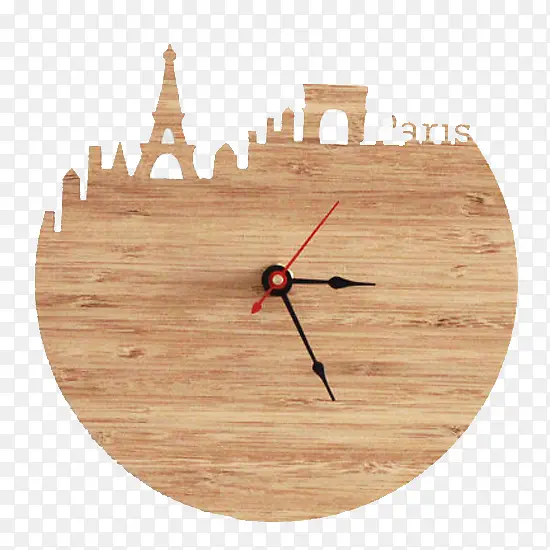 木头钟设计素材