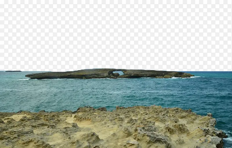 夏威夷海岸风景一