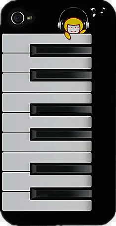 钢琴手机壳