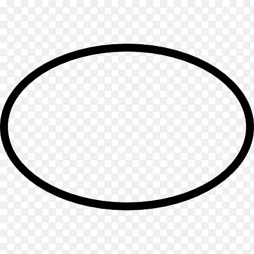 Oval的形状图标