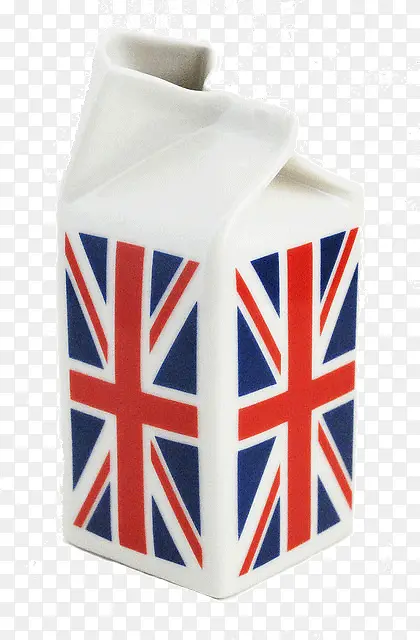 英国国旗陶瓷牛奶盒