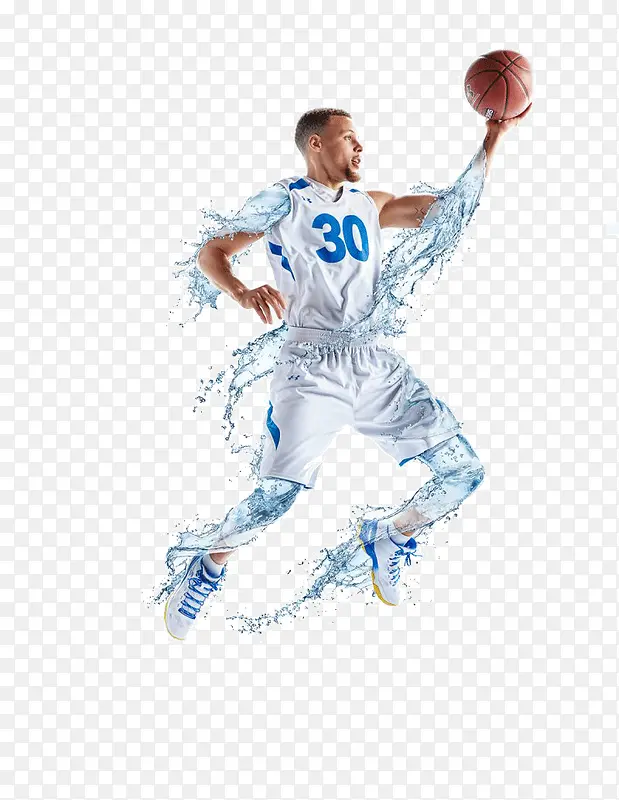 篮球运动员和水元素