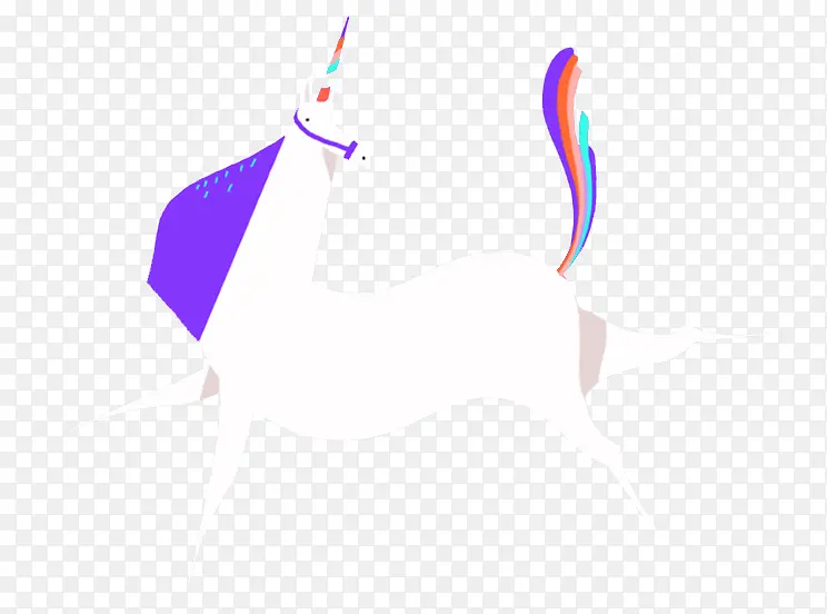 创意白马图案
