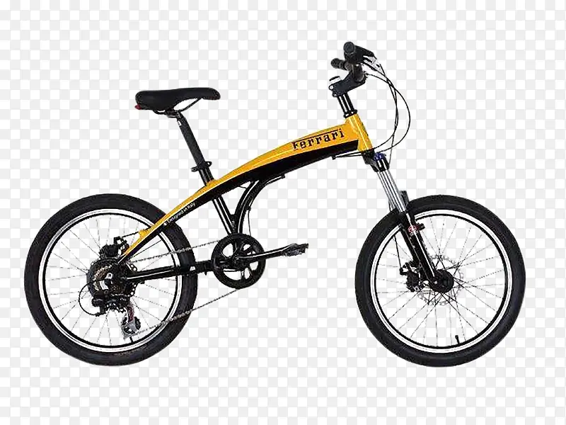 黄色自行车交通工具单车