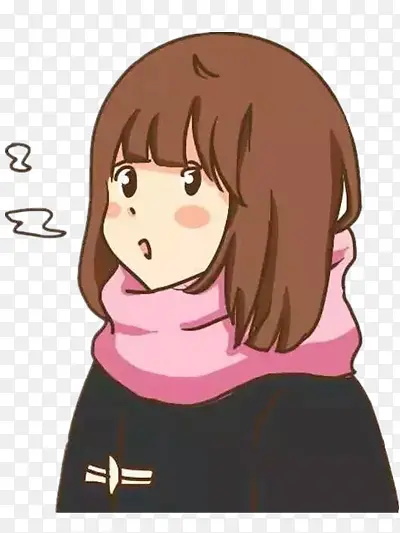 怕冷的小女孩PNG图片素材下载_图片编号qkpdklww-免抠素材网