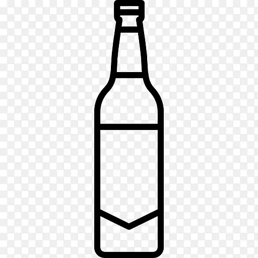 瓶啤酒图标