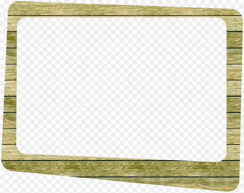 绿色木板方框