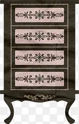 古典木柜