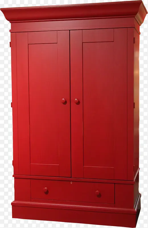 红色衣柜