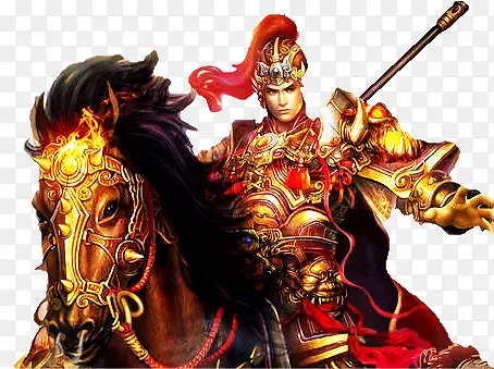 古典骑马大将