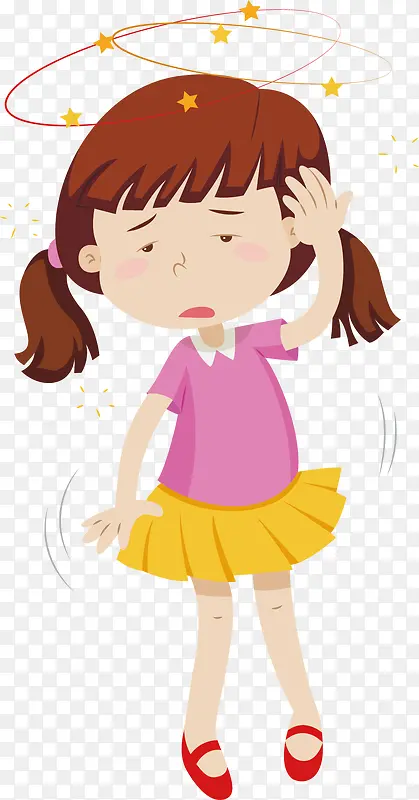 晕头转向的女孩