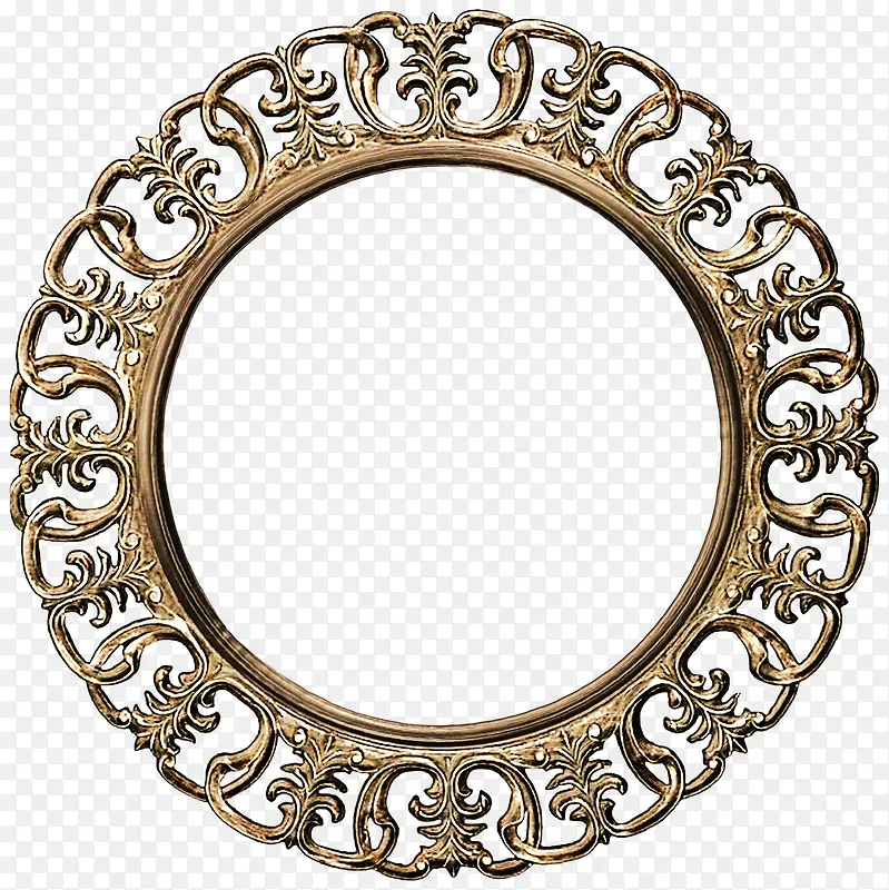 金属花边圆环