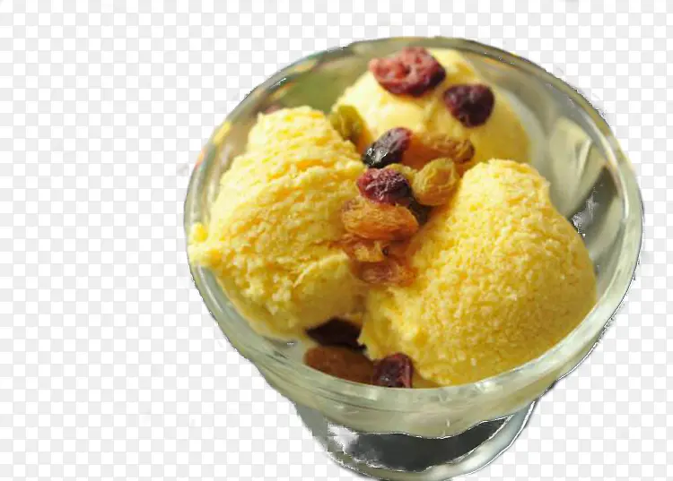芒果冰淇淋夏天甜点