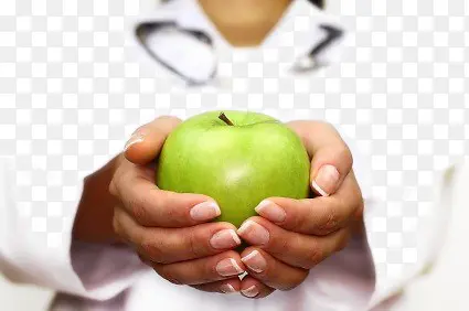 拿苹果的医生