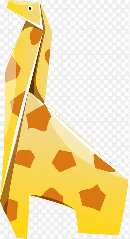 长颈鹿动物折纸