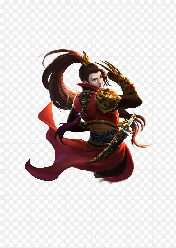 武侠男形象