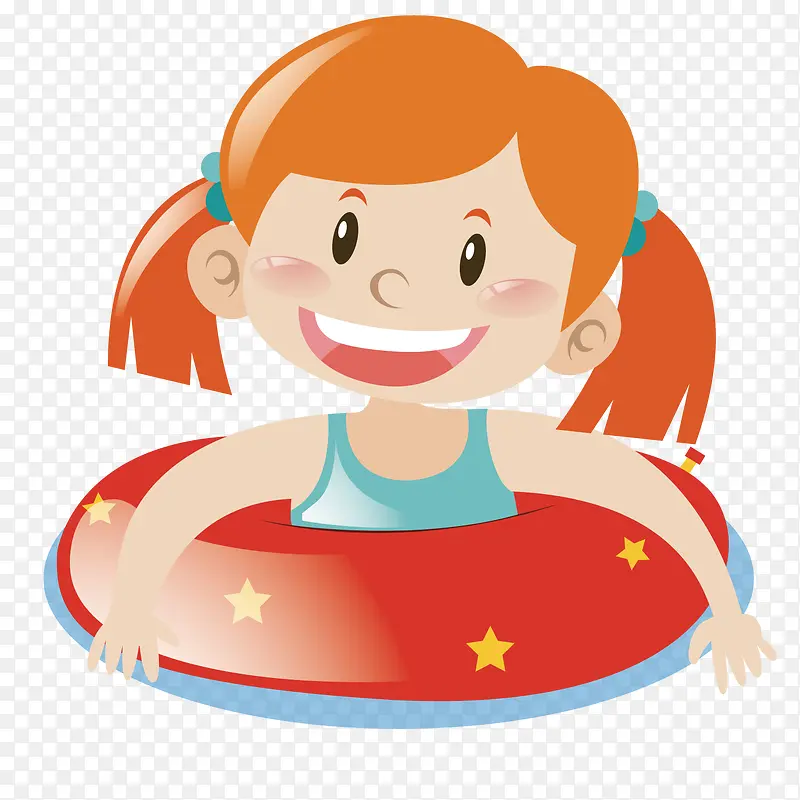 游泳女孩