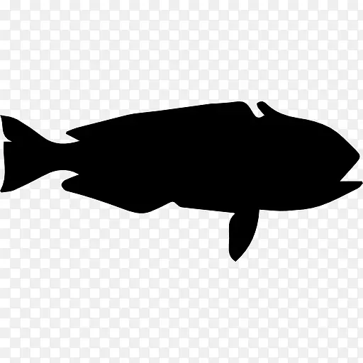 鱼形状的方头鱼图标