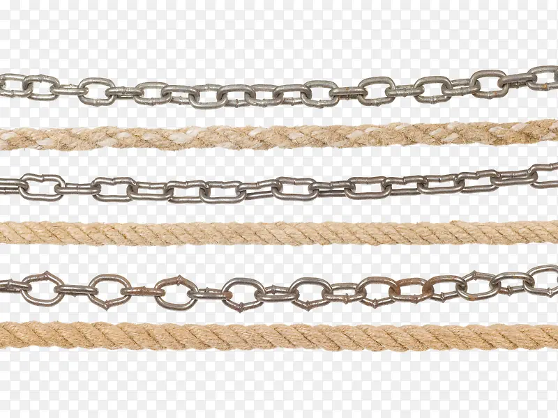 麻绳和铁链