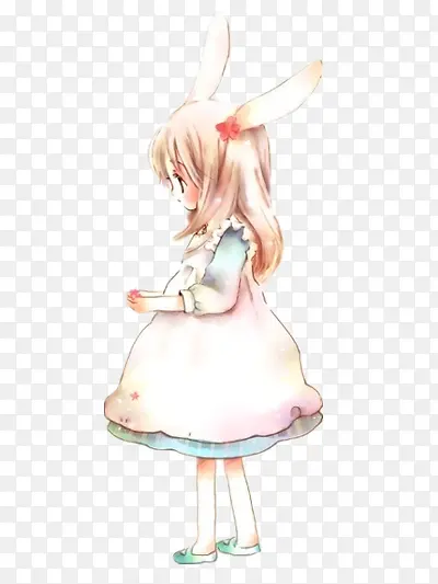 可爱小女孩