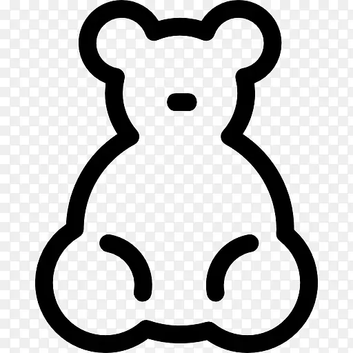 小熊玩具图标