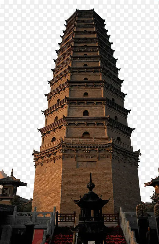 佛教寺庙装饰免抠设计免费下载
