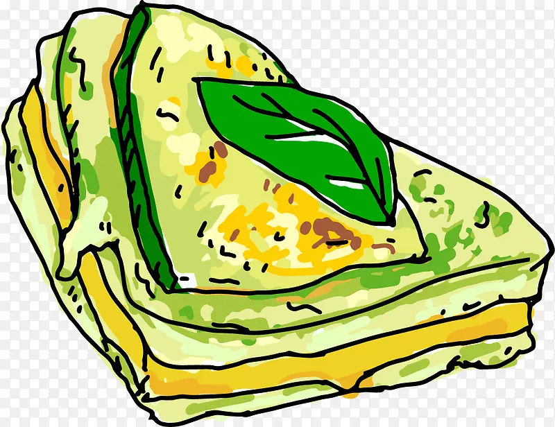绿叶三明治