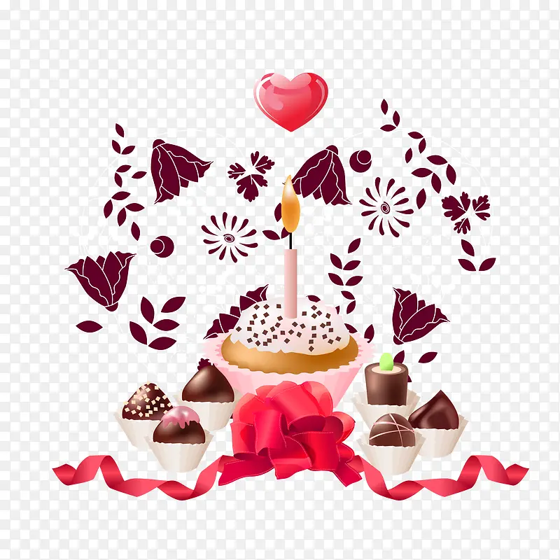浪漫生日蛋糕