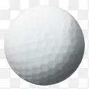 白色高尔夫球