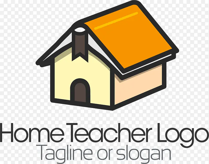 小房子家庭教师标志