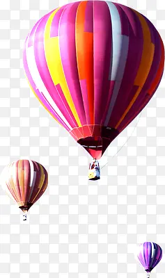 彩色氢气球别墅宣传单页