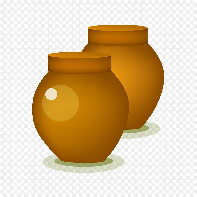 褐色陶瓷