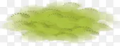 手绘青苔