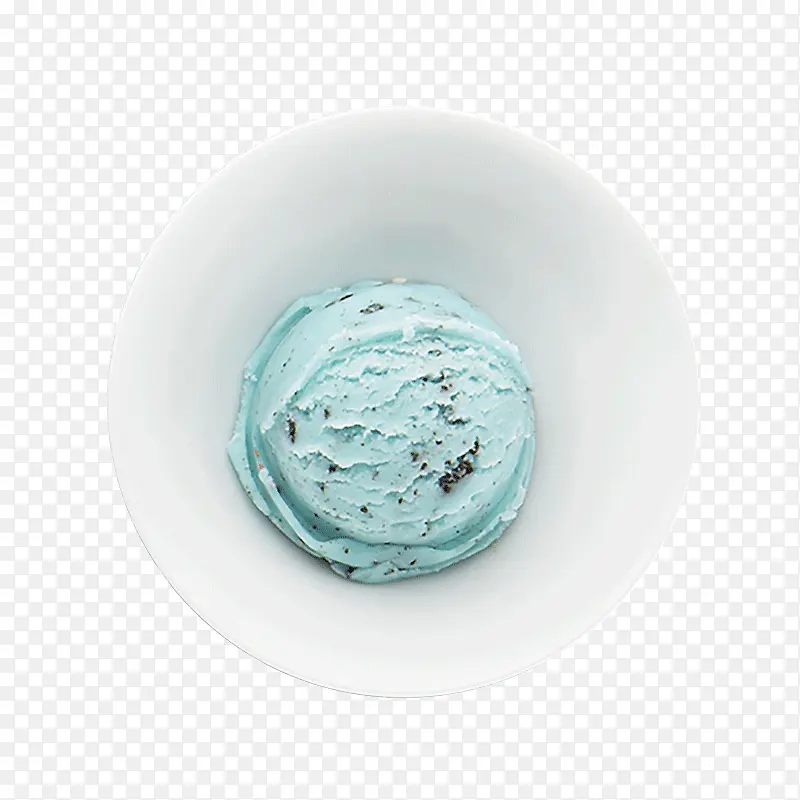蓝色冰激淋