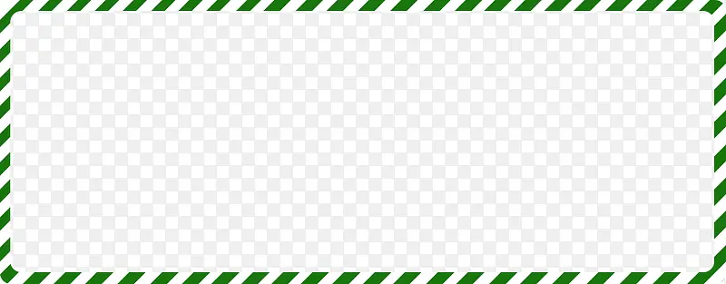 白绿色条纹圣诞节装饰