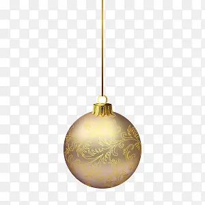 古典圣诞装饰灯元素