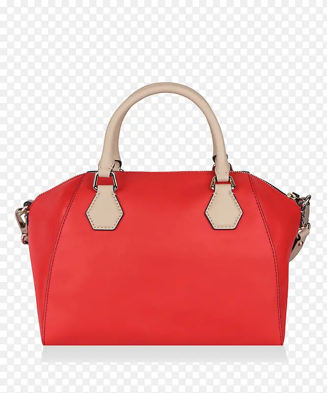 凯特·丝蓓红色真皮手提包
