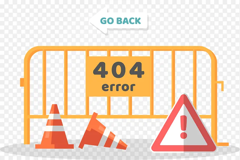 创意404插画UI设计