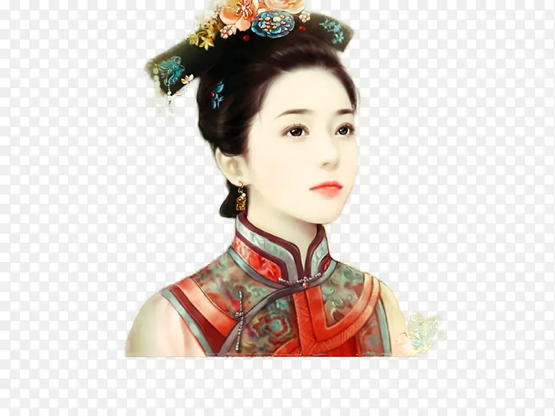 立绘半身像美女
