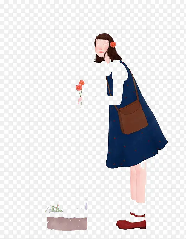 卡通女孩