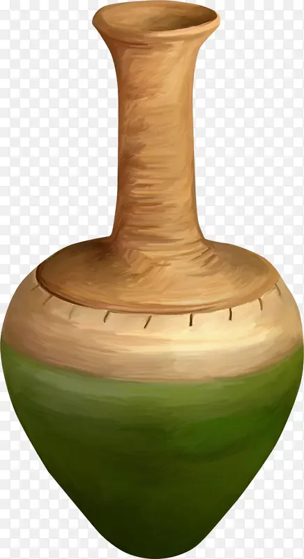 手绘陶瓷花瓶