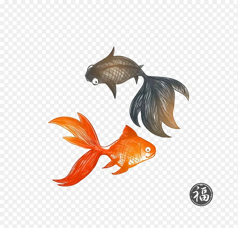 两只小鱼儿
