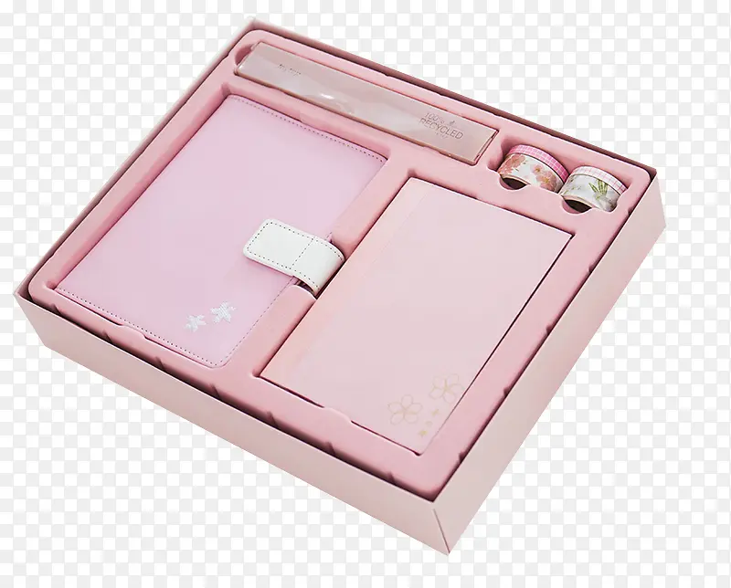 粉色手账本礼盒