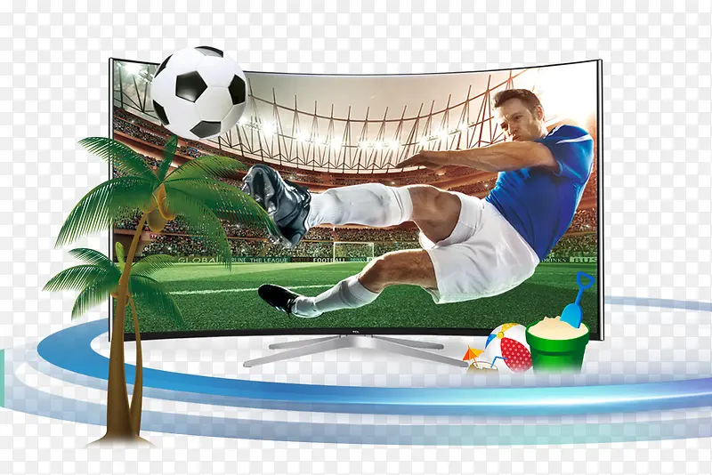 世界杯电视海报素材
