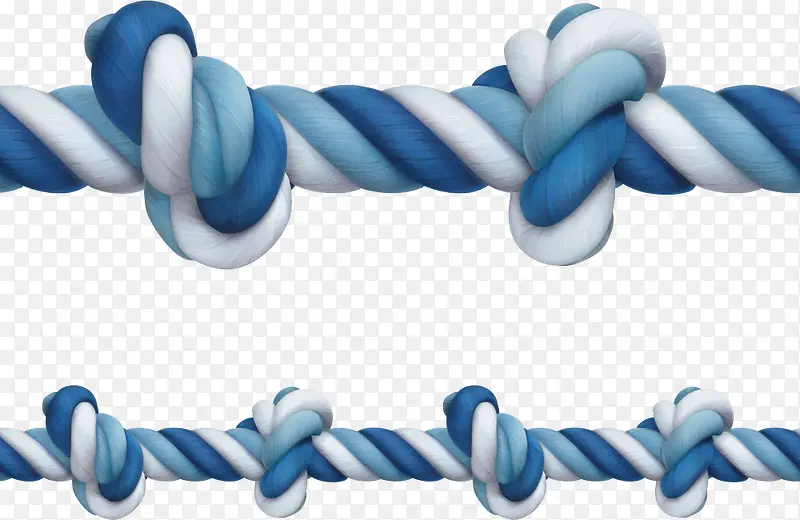 蓝白条纹绳子图片