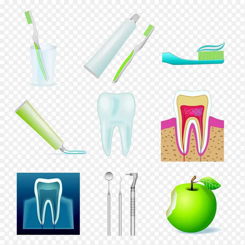 牙齿医疗主题