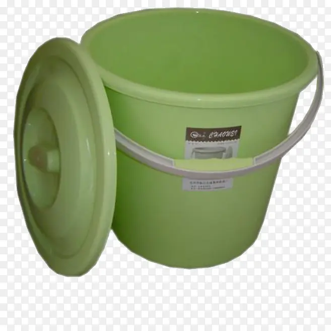 绿色塑料水桶
