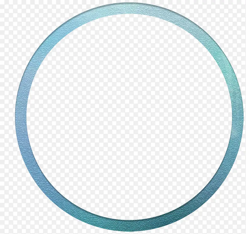蓝色漂亮圆环